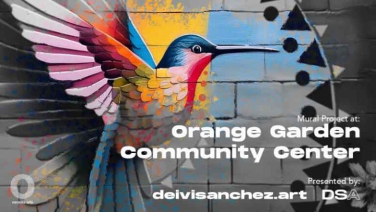 Osceola Arts Anuncia Novo Projeto de Mural em Várias Paredes no Centro Comunitário Orange Gardens em Kissimmee
