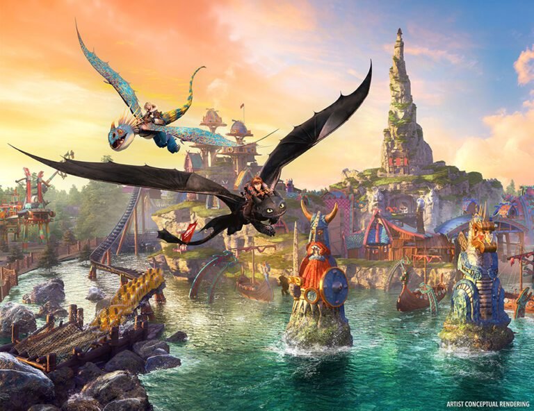 Principais Atrações que os Fãs Podem Esperar em Como Treinar Seu Dragão – Ilha de Berk no Universal Epic Universe