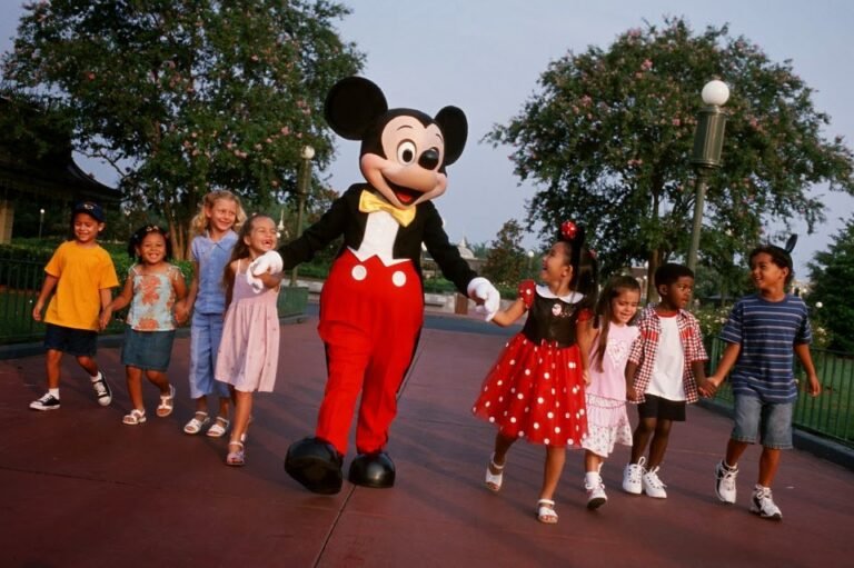 disney com crianças