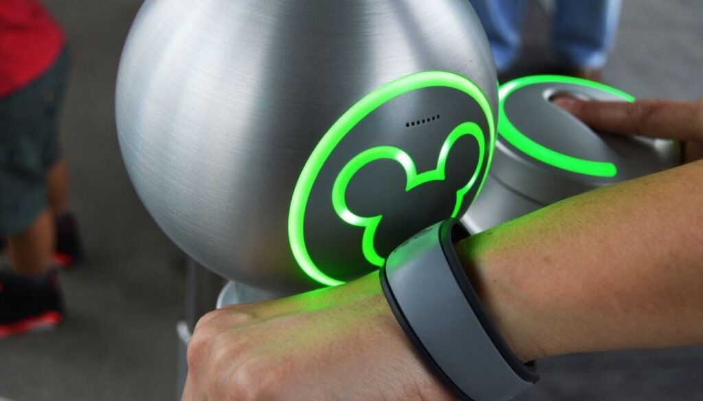 Entrando no Parque da Disney World com a Magic Band