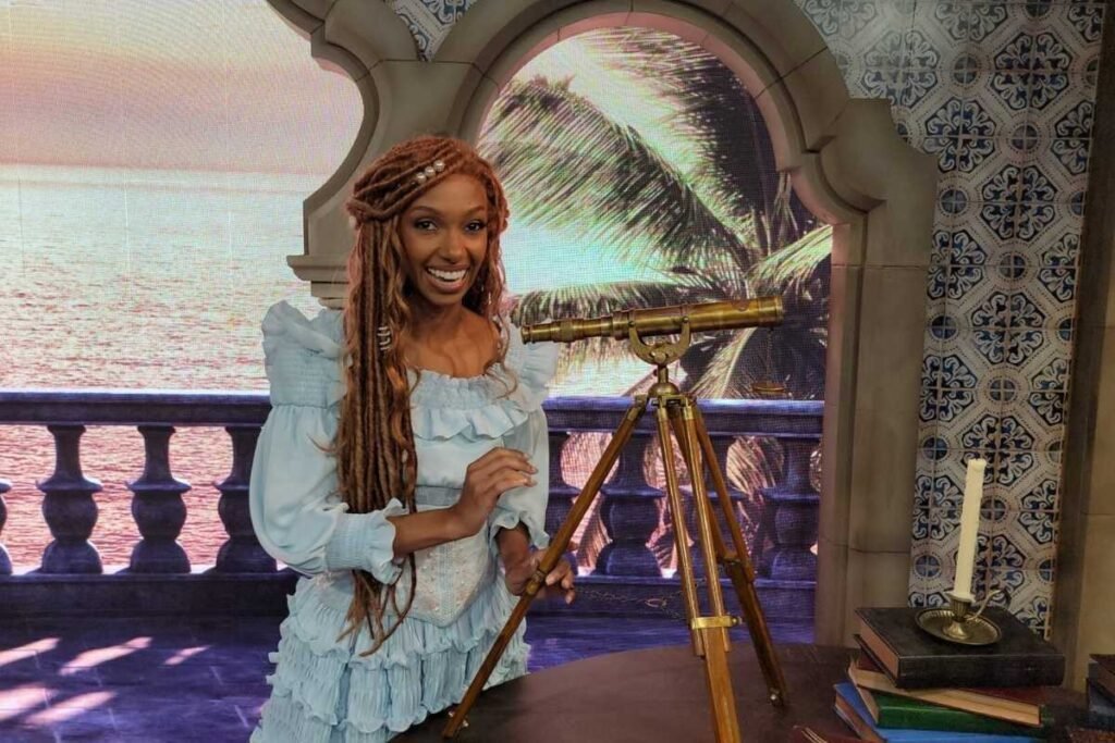 Princesa Ariel versão Live-Action pode ser encontrada no Disney's Hollywood Studios