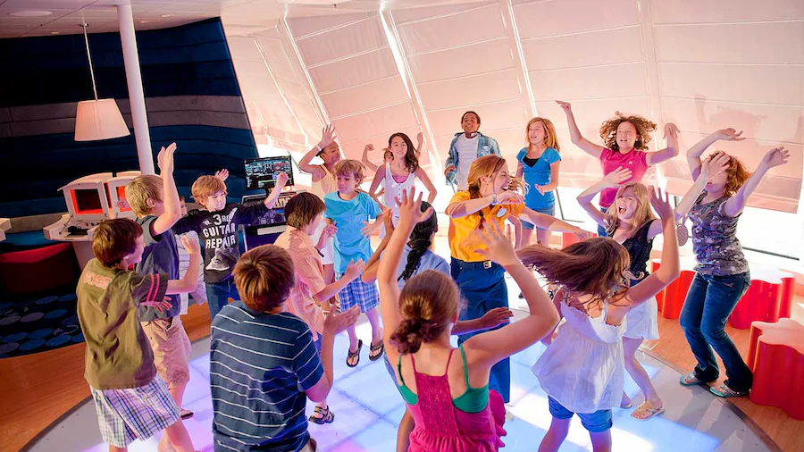 atividades infantis no cruzeiro