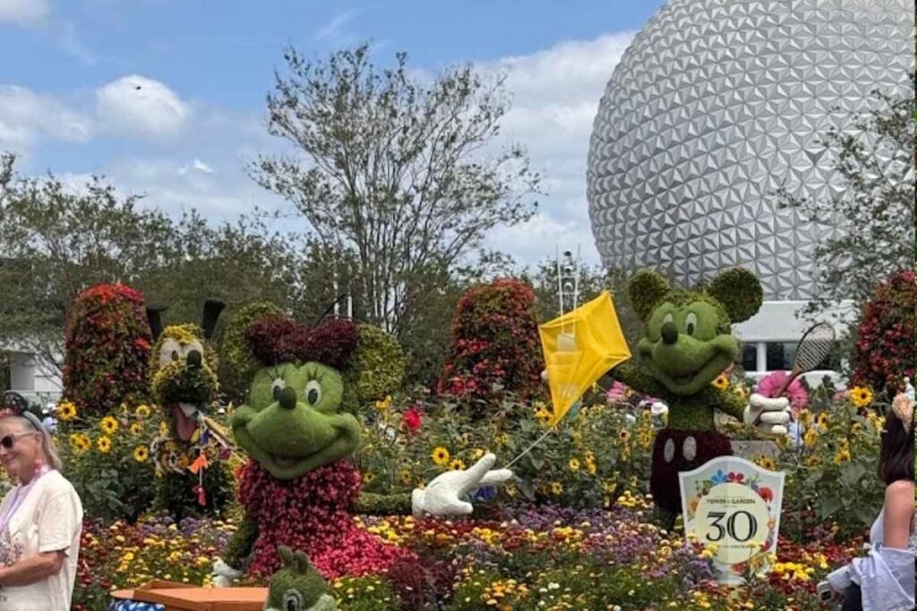 Festival das Flores no Epcot em 2025